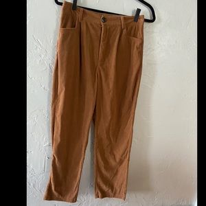 High Waisted Corduroy Pants
